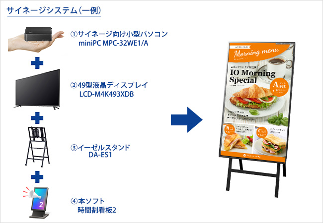 当社オススメのデジタルサイネージシステム