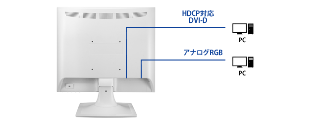LCD-AD173SESシリーズ  法人・文教向けスクエアモデル  IODATA アイ・オー・データ機器
