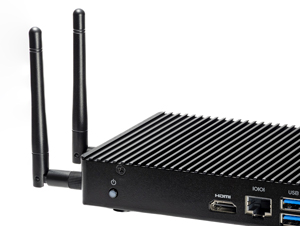 セキュリティロック搭載で盗難リスクを低減