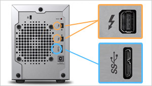 高速thunderbolt 2を採用！