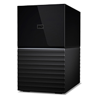 WD 外付けハードディスク 6TB My Book Duo WDBFBE0060JBK-JESN 