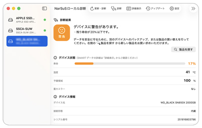 警告・危険