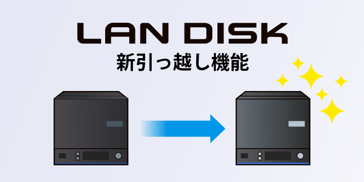 LAN DISK　新引越し機能