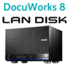 富士ゼロックス社製のドキュメントハンドリング・ソフトウェア「DocuWorks」でLAN DISK内のファイル操作が可能に