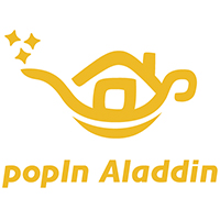 プロジェクター付きシーリングライト「popIn Aladdin」に、 当社製「DVDミレル」や「REC-ON」・「テレキング」が対応しました