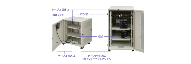 ネットワークキャビネット