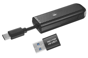 Type-CでLTEがつながるコンパクトUSBドングル「UD-USC1」