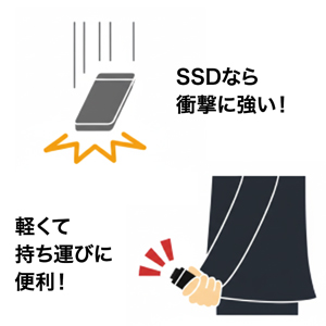 耐衝撃・耐振動性能