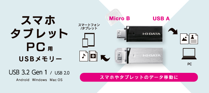 USBメモリー「U3-DBLTシリーズ」