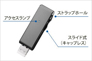 片手で使えるスライド式モデル