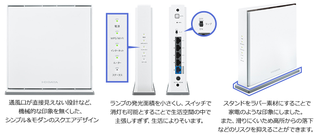 こだわりの筐体デザイン