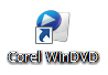 デスクトップ上の［Corel WinDVD］をダブルクリック