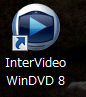 デスクトップ上のショートカットアイコンをダブルクリック、または［スタート］→［すべてのプログラム）］→［InterVideo WinDVD］→［InterVideo WinDVD for I-O DATA］から開きます。