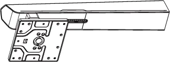 台座ネック一式（台座ネック、取付ネジ4本）