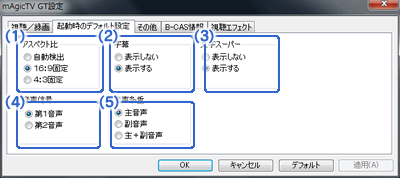 mAgicTV GTݒ(ÑftHgݒ)