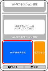Wi-Fi接続先設定