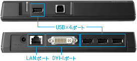 モバイルノートの操作性・拡張性をグレードアップするインターフェイス