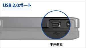 USB 2.0ポート