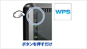無線LAN設定方式「WPS」