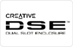 Creative Dual Slot Enclosure（DSE）