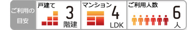 「ご利用の目安」の画像