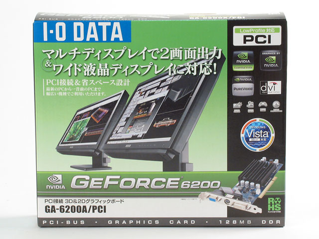 I・O DATA / NVIDIA GeForce6200A/PCI