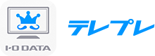 専用視聴アプリ「テレプレ」ロゴ