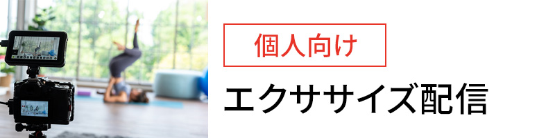 個人向け　エクササイズ配信