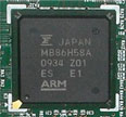 富士通マイクロエレクトロニクス社の最新チップ「MB86H58」を搭載