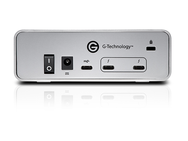 G-Drive with Thunderbolt 3　背面