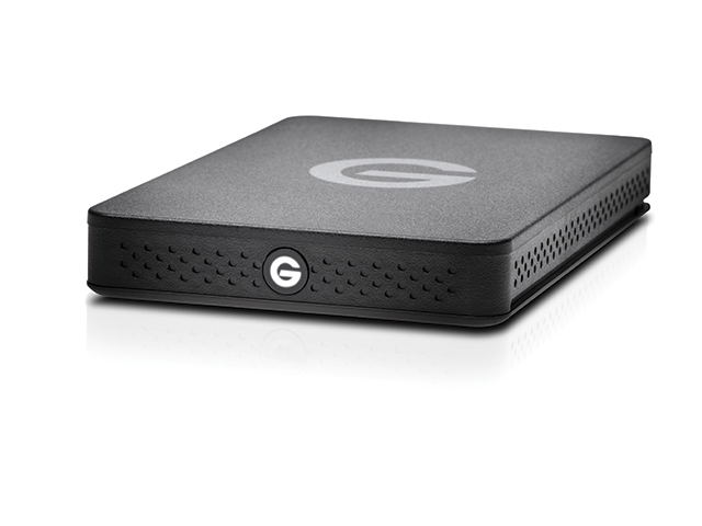 G-DRIVE ev RaW（1TB、2TB）　ドライブ横置き斜め