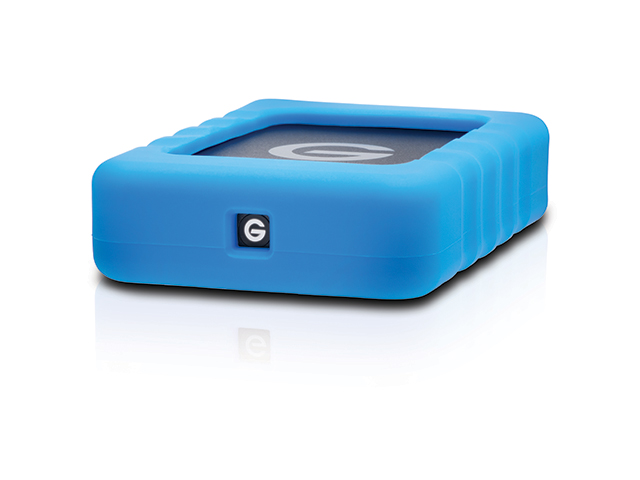 G-DRIVE ev RaW（4TB）　横置き左斜め