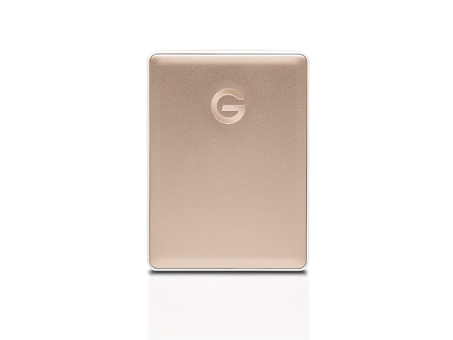 G-Drive Mobile USB-C v2（ゴールド）　正面