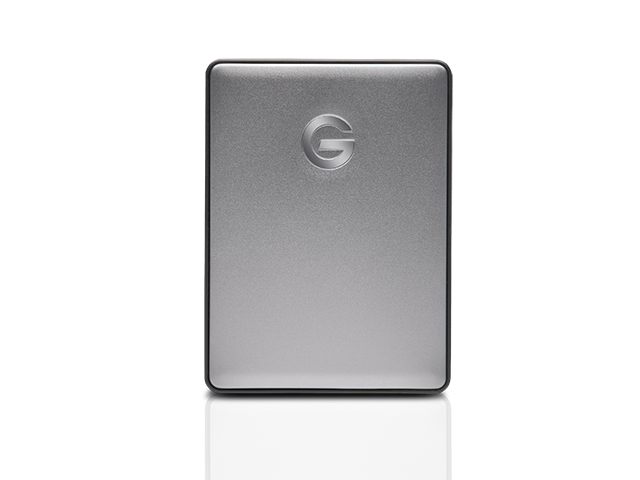 G-Drive Mobile USB-C v2（スペースグレー／共通）　正面