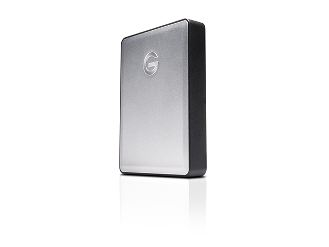 G-Drive mobile USB 3.0 v3 （4TB）　左振り斜め