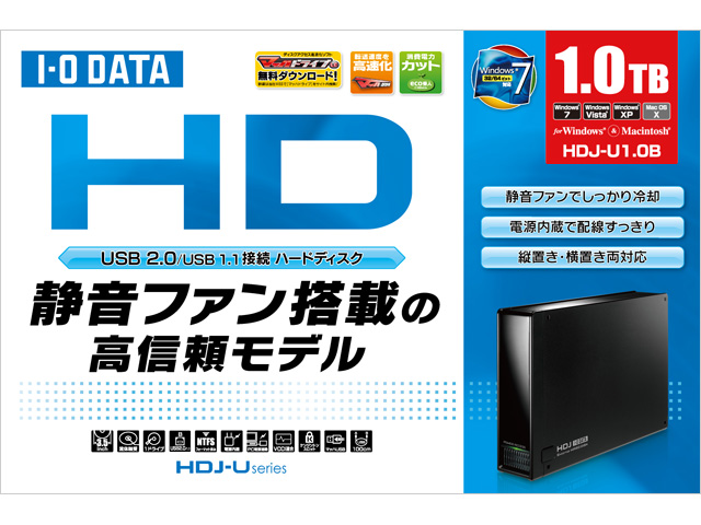 I-O DATA USB3.0/2.0接続 外付ハードディスク 2.0TB HDCA-UT2.0KB 【旧
