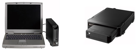 RHD-UXシリーズ | eSATA＆USB2.0/1.1対応 RHDカートリッジディスク採用
