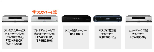 プレミアムサービスチューナー/DVR