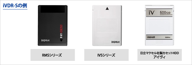 RMSシリーズ／IVSシリーズ／日立マクセル社製カセットHDDアイヴィ