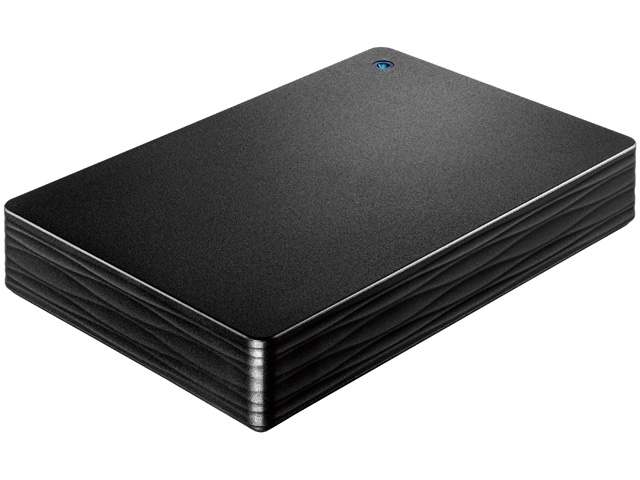 HDPH-UTRシリーズ／2TB、3TB、4TB、5TB（ブラック）　斜め／横置き