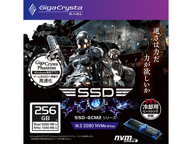 SSD-GC256M2　パッケージ