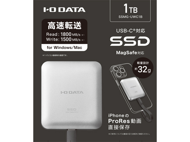 SSMG-UWCBシリーズ（1TB）パッケージ