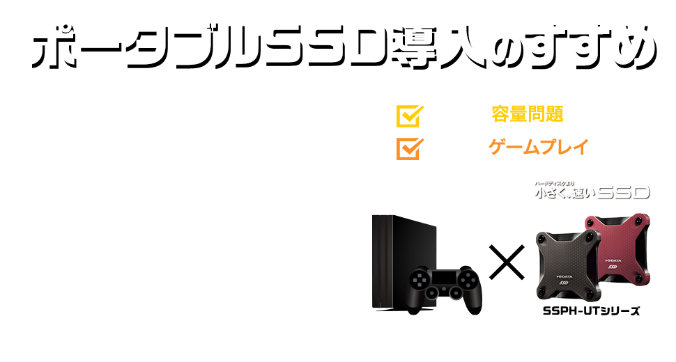 アイ・オー・データのSSD、“SSPH-UT”シリーズは2019年4月に発売が開始されたばかりの新モデル。