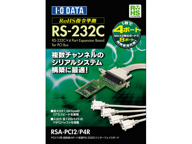 RSA-EXP2シリーズ | RS-232C拡張インターフェイスボード | アイ