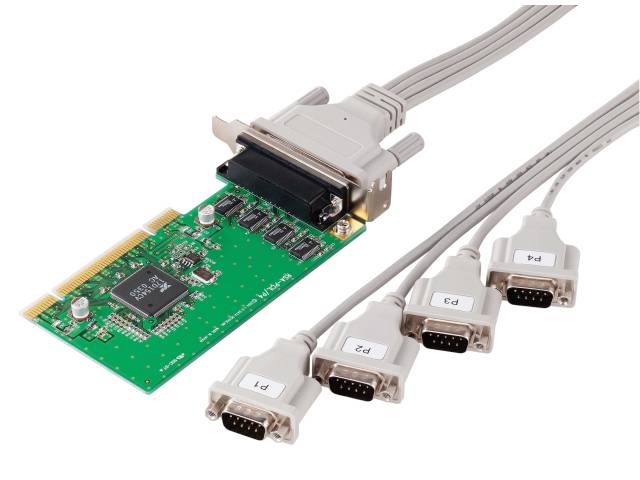 アイ・オー・データ PCIバス専用 RS-232C拡張インターフェイスボード4ポート 日本メーカー RSA-PCI4P4