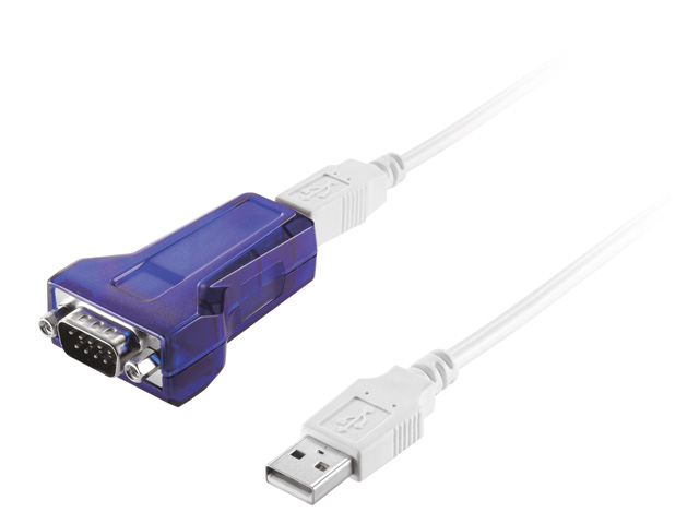 USB-RSAQ7R　本体とUSBケーブル／斜め