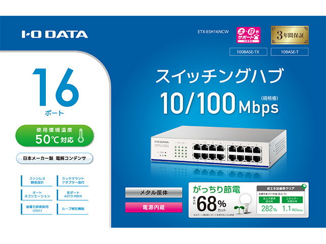 ETX-ESH16NCW　パッケージ