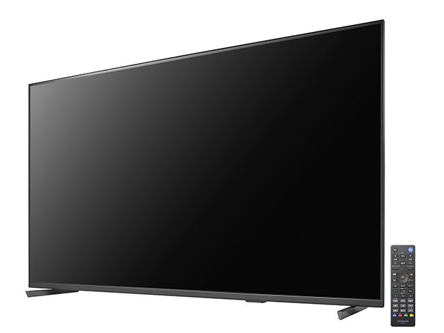 DI-U651DX　液晶とリモコン／左振り斜め