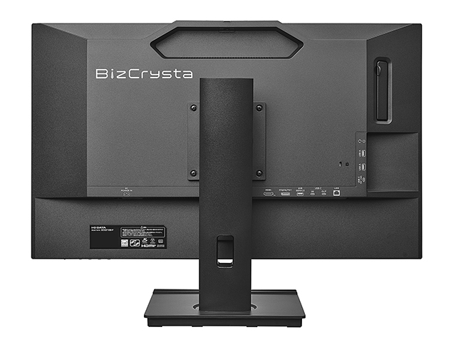 LCD-BCQ271D-Fシリーズ　背面（ブラック）