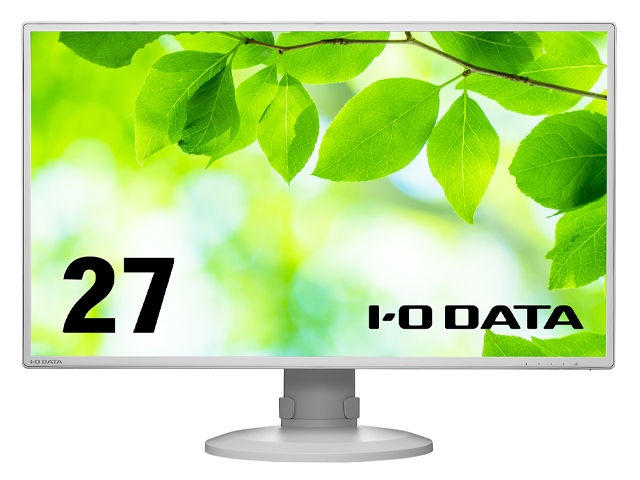 LCD-CF271ED-Fシリーズ　正面2（ホワイト）